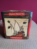 Oude thee blikje  van Th Niemeijer Groningen, Verzamelen, Blikken, Ophalen of Verzenden, Gebruikt, Thee