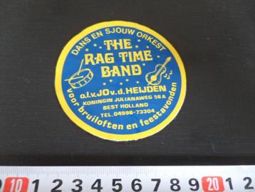 sticker Best The Rag Time Band  Jo v.d. Heijden  beschikbaar voor biedingen