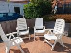 Verstelbare tuinstoelen, flair plaisir stoelen, Ophalen of Verzenden, Zo goed als nieuw, Kunststof, Inklapbaar