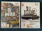 Dj Hero 1&2 Wii, Muziek, 1 speler, Ophalen of Verzenden, Zo goed als nieuw