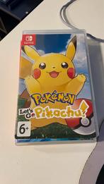 Pokemon Let’s Go Pikachu Switch, Spelcomputers en Games, Avontuur en Actie, 1 speler, Ophalen of Verzenden, Zo goed als nieuw