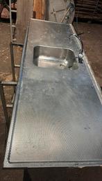 Keukenblad rvs, Ophalen of Verzenden, Zo goed als nieuw, 50 tot 75 cm, Minder dan 100 cm