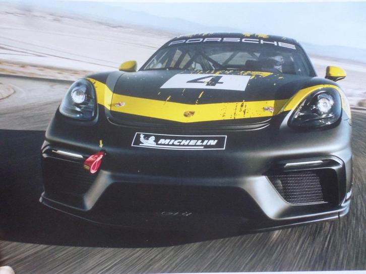 Porsche Cayman GT4 Clubsport brochure, Boeken, Auto's | Folders en Tijdschriften, Zo goed als nieuw, Porsche, Verzenden