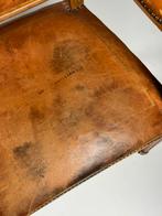 Franse stoel klassiek leder, Antiek en Kunst, Antiek | Meubels | Stoelen en Banken, Ophalen