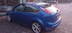 Ford Focus ST  2.5 20V Turbo 166KW 3D 2006 Blauw, Auto's, Stof, Blauw, 2521 cc, Particulier