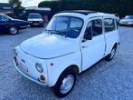 Fiat 500 Gardinera, Achterwielaandrijving, Gebruikt, Wit, Origineel Nederlands