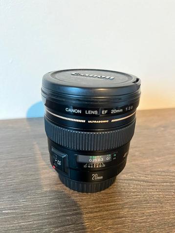 Te koop Canon EF 20mm f/2.8 objectief