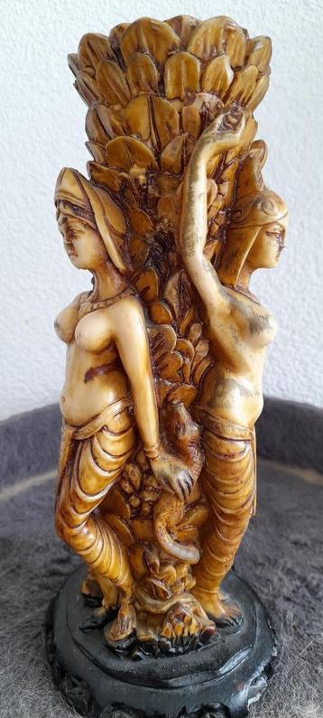 mooi vaasje vruchtbaarheidstijl 1970 Indonesie 23 cm beschikbaar voor biedingen