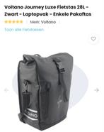 gebruikte Volatano Journey Luxe Fietstas 28L - Zwart, Ophalen of Verzenden, Zo goed als nieuw, Volatano