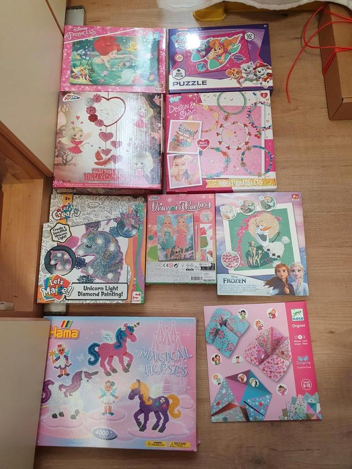 Kinder creatief speelgoed en spellen  NIEUW partij 11  stuks, Kinderen en Baby's, Speelgoed | Educatief en Creatief, Nieuw, Knutselen