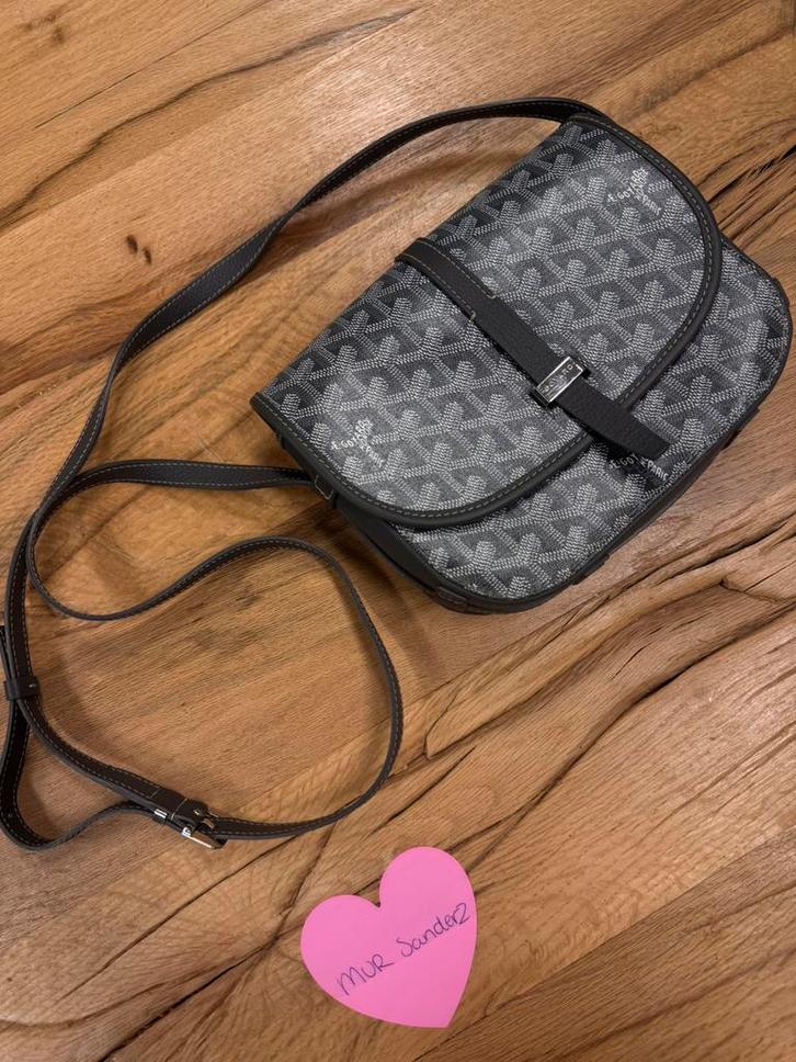 Go Yard Gris (2024), Sieraden, Tassen en Uiterlijk, Tassen | Schoudertassen, Zo goed als nieuw, Grijs, Leer, Ophalen of Verzenden