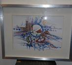 Sudi Kukumba Aquarel - Origineel Kunstwerk, Ophalen of Verzenden