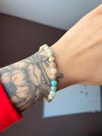 Amazoniet armband 6mm, Nieuw, Ophalen of Verzenden, Elastiek, Met edelsteen