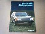 Mazda 929 Stationwagon 5 / 1984 en of 10 / 1984 10 pag., Verzenden, Zo goed als nieuw, Mazda