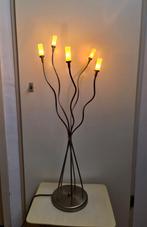 Vloerlamp tafellamp bloemenlamp Lumitech dimmer mooi uniek, Huis en Inrichting, Ophalen, Gebruikt, Modern vintage interieur design