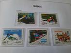 FRANKRIJK GESTEMPELD 2009 SERIE SKIËN, Postzegels en Munten, Postzegels | Europa | Frankrijk, Ophalen of Verzenden