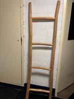 Houten ladder - decoratief of functioneel, Gebruikt, Ophalen of Verzenden, Ladder, Opvouwbaar of Inschuifbaar