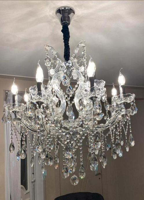 Geweldige kroonluchter 12 arms Maria Theresa van Swarovski, Huis en Inrichting, Lampen | Kroonluchters, Zo goed als nieuw, Ophalen