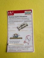 Kinderpretpark Julianatoren €6,20 korting p.p., Tickets en Kaartjes, Drie personen of meer, Ticket of Toegangskaart