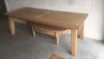 Stevige Eetkamertafel rechthoekig, Ophalen, Gebruikt, 200 cm of meer, 50 tot 100 cm