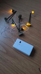 Lantaarntjes voor in kerstdorp, Diversen, Kerst, Ophalen of Verzenden, Zo goed als nieuw