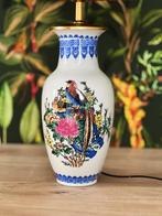 Vintage lamp chinese vaas lampenvoet vogels, Huis en Inrichting, Lampen | Tafellampen, Minder dan 50 cm, Nieuw, Ophalen of Verzenden