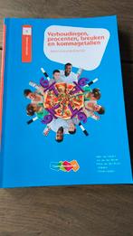 Verhoudingen, procenten, breuken en kommagetallen, Boeken, Ophalen of Verzenden, Zo goed als nieuw, Jos van den Bergh; Ortwin Hutten; Marc van Zanten; Petra van ...