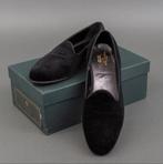 Paar originele zwarte suède Edward Green schoenen, Loafers, Zwart, Ophalen of Verzenden, Zo goed als nieuw
