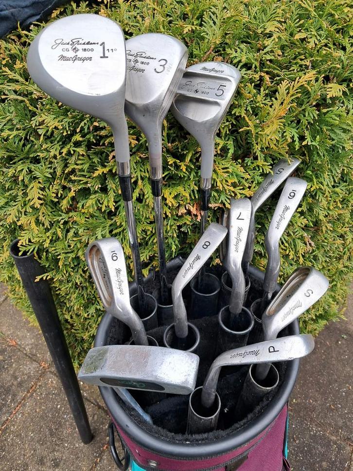 Complete Golfset Mac Gregor  heren, Sport en Fitness, Golf, Gebruikt, Set, Overige merken, Ophalen