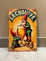 Mancave Bar Café Wanddecoratie metalen bordje La Chouffe, Verzamelen, Merken en Reclamevoorwerpen, Ophalen of Verzenden, Zo goed als nieuw