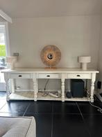 Antiek Sidetable - Opknapper!, Huis en Inrichting, Tafels | Sidetables, Ophalen, Gebruikt, 100 tot 150 cm, Overige houtsoorten
