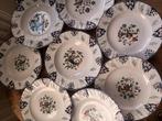 diner borden van Longwy Frankrijk begin 1900, Antiek en Kunst, Ophalen of Verzenden