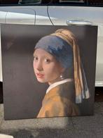 Meisje met de parel op canvas 💙, Huis en Inrichting, Woonaccessoires | Schilderijen, Tekeningen en Foto's, Ophalen of Verzenden