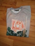 Mooi Art T-shirt Zara mt S valt als M (Magritte) z.g.a.n, Maat 38/40 (M), Zara Art Collection, Overige kleuren, Ophalen of Verzenden