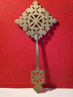 koptisch Ethiopisch messing zegenkruis kruis  coptic cross, Ophalen of Verzenden