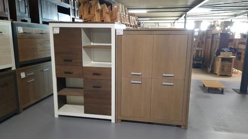 Meidenkast eiken wandkast van 112bx45dx170h nieuw, Huis en Inrichting, Kasten | Wandmeubels, Nieuw, 150 tot 200 cm, Minder dan 150 cm