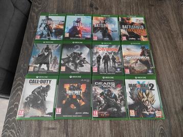 12 x Xbox games beschikbaar voor biedingen