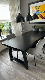 Eetkamertafel 200x100, Ophalen, 200 cm of meer, 50 tot 100 cm, Zo goed als nieuw