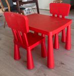 Ikea Mammut kindertafel en stoeltjes, Ophalen, Gebruikt, Tafel(s) en Stoel(en)