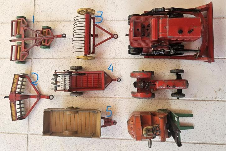 Vintage Dinky Toys farmer edition, Hobby en Vrije tijd, Modelauto's | 1:43, Gebruikt, Auto, Dinky Toys, Ophalen of Verzenden
