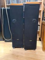 Hepta  vintage jaren 70, Audio, Tv en Foto, Luidsprekers, Zo goed als nieuw, Minder dan 60 watt, Front, Rear of Stereo speakers