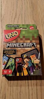 Uno minecraft, Hobby en Vrije tijd, Gezelschapsspellen | Kaartspellen, Nieuw, Ophalen of Verzenden