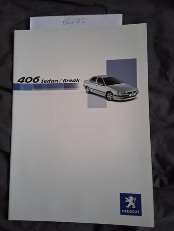  folder Peugeot 406 Sedan & Break juni 2002 beschikbaar voor biedingen