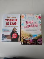 Boeken: Toen ik je zag & Zomer in het Duincafé, Boeken, Ophalen of Verzenden, Zo goed als nieuw, Isa Hoes, Debbie Johnson, Nederland