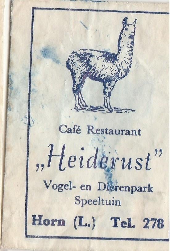 lama - Heiderust Horn - vogel dierenpark zoo speeltuin, Ophalen of Verzenden