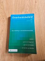 Overheidsbeleid - Inleiding beleidswetenschap, Ophalen of Verzenden, Gelezen, WO, A. Hoogerwerf, M. Herweijer, A.J.G.M. van Montfort
