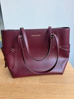 Michael Kors Handtas Bordeaux, leer, nieuw, Ophalen of Verzenden, Nieuw, Rood, Handtas