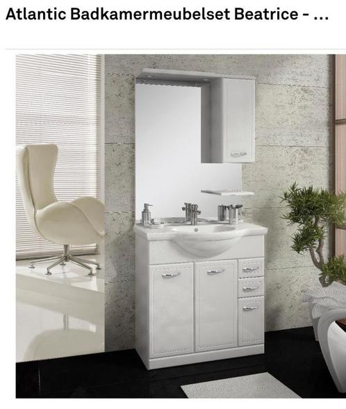 Badkamermeubel compleet, Huis en Inrichting, Badkamer | Badkamermeubels, Nieuw, Wastafelkast, Minder dan 100 cm, 50 tot 100 cm