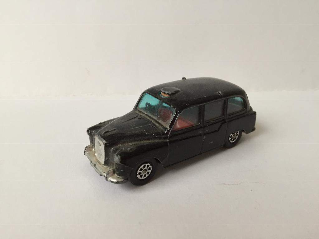 Corgi Toys Nr. 418 Austin London Taxi WhizzWheels, Hobby en Vrije tijd, Modelauto's | 1:43, Gebruikt, Auto, Corgi, Ophalen of Verzenden