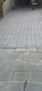 Lucca antica waaltjes antraciet, Tuin en Terras, Ophalen, Zo goed als nieuw, Beton, Klinkers